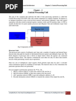 Central Processing Unit: Chapter - 2