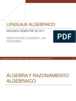 Clase 3 Lenguaje Algebraico Modelacion