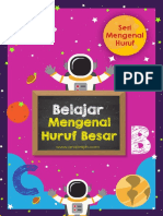 Buku Belajar Mengenal Huruf Besar