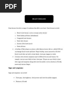 Heart Diseases