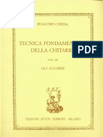 Chiesa Ruggero -Tecnica Fondamentale Della Chitarra Vol. 3 - Gli Accordi