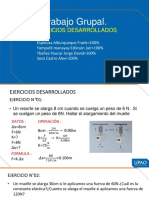 Apoyos, Geometría y Materiales - 10 Ejercicios Desarrollados