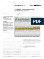 Special Situations: Intradialytic Hypertension/chronic Hypertension and Intradialytic Hypotension