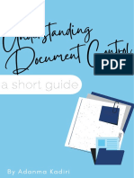 Understanding Document Control by Adanma Kadiri.
