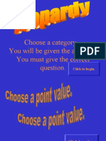 Choose A Category. You Will Be Given The Answer. You Must Give The Correct