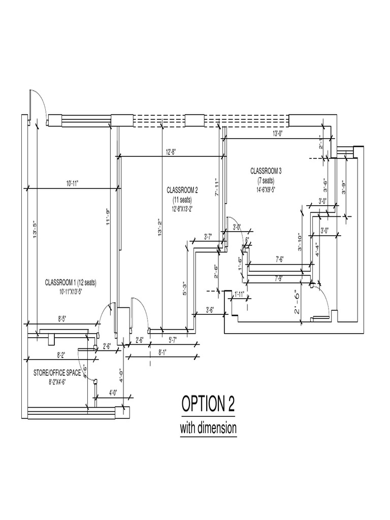 Option 2 With Dimension | PDF