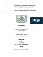 Universidad Nacional de San Martín Trabajo de Taller Agroisdustrial 02