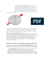 El Boston Consulting Group (BCG) Change Delta