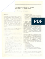 Metodología: Concepto General Sobre La Teoria Pedagogica en Recreacion Por Heinz Giebenhain