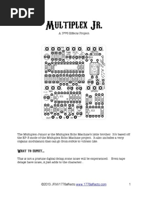 Multiplex Jr BOM
