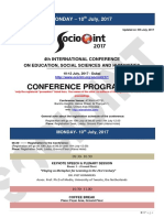 Socioint17 Conference Programme 33