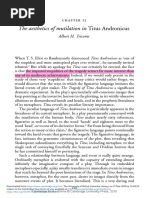 The Aesthetics of Mutilation in Titus Andronicus: Albert H. Tricomi