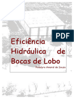 Eficiência Hidraulica de Bocas de Lobo