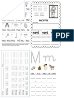 Actividades de Refuerzo Letra M