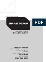 Coifas de Parede Brastemp - Modelos BAI60/BAI60E/BAI91