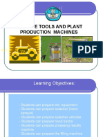 Operate Tools and Plant Production Machines: Sub Judul