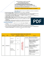 Nouvelles Dates Concours Doctorat Usto MB 20 21