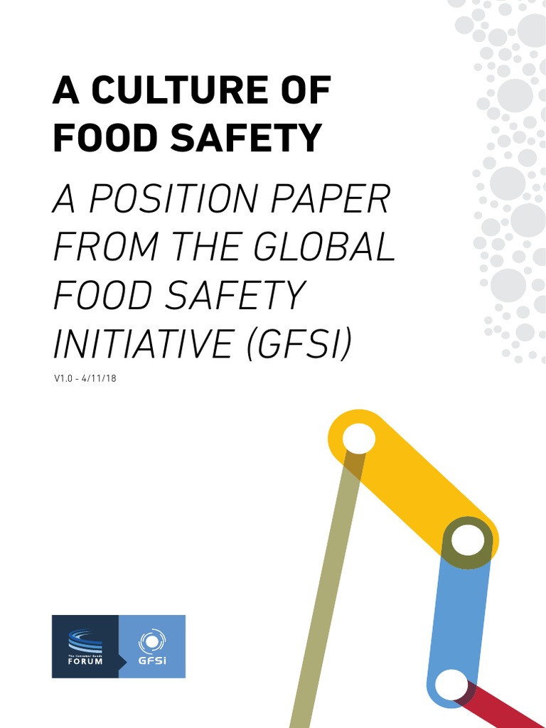 A Culture Of Food Safety Pdf Competence Human Resources Food Safety