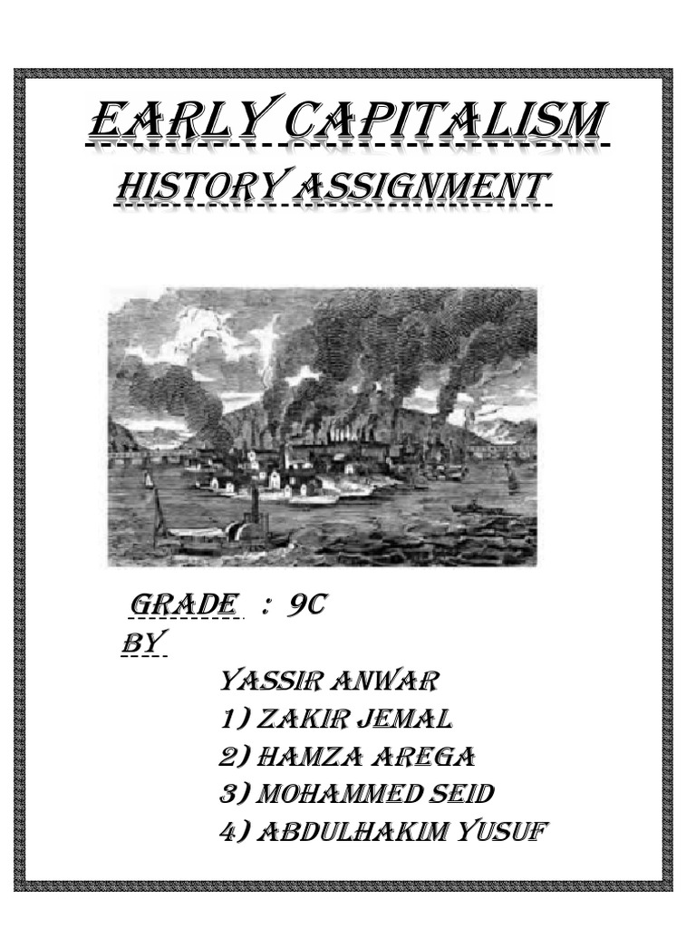 Early Capitalism in Europe (1500-1700) | PDF | Bourgeoisie | Exploration
