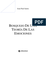 009 - Sartre - Bosquejo de Una Teoria de Las Emociones (Fragmento)