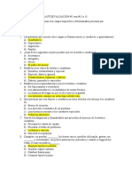 AUTOEVALUACION #2 Sem #13 A 15