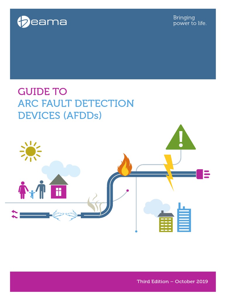 Beama Guide To Arc Fault Detection Devices (Afdds) 1 PDF Electric