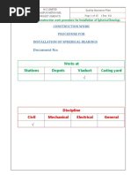 NCC Spherical Bearing Method Statement Draft