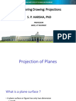 Projection of Planes