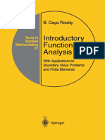 1998 - Reddy - Introductory Functional Analysis