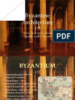 Byzantine Architecture REPORT