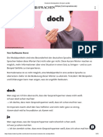 Deutsche Modalpartikel _ Deutsch Perfekt
