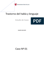 Casos - Trastorno Del Habla, Lenguaje