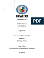 Tarea Analisis de Nodos Mecanica Racional