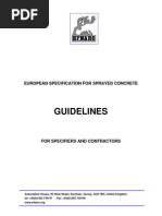 Download EUROPEAN SPECIFICATION FOR SPRAYED CONCRETE by spiridisp SN51548890 doc pdf