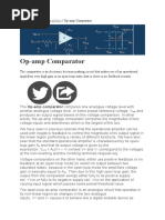 Comparator Opamp