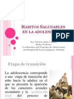 Habitos Saludables en La Adolescencia. Patricia Castillo. Perú PDF