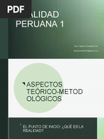 Bases Metodologicas para Estudiar La Realidad Nacional