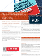 National Insurance Planning