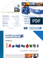 Centrifugal Horizontal Volute Casing Pumps Series NT According To DIN EN 733