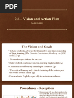 2.6 - Vision and Action Plan: Pamela Balikis