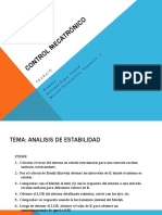 Análisis de estabilidad de un sistema de control mediante el criterio de Routh-Hurwitz y diagrama de lugares de raíces