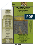 St. Joseph St. Thomas Aquinas Catholic Church: Year of