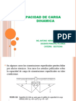 Capacidad de Carga Dinamica