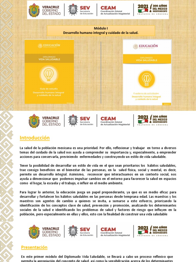 Módulo 1 - Desarrollo Humano Integral y Cuidado de La Salud | PDF ...