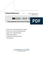 BEL 505/505S Case Former Technical Reference Guide