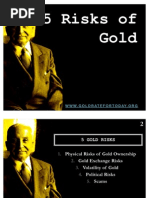 5 Risks of Gold