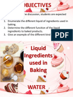 Liquid Ingredients in Baking