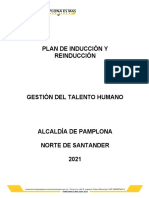 PLAN DE INDUCCION Y REINDUCCIÓN 05 DE JULIO DE 2021