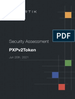 Certik Audit PXPv2Token-2021!06!25
