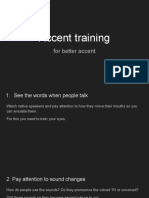 Accent Training